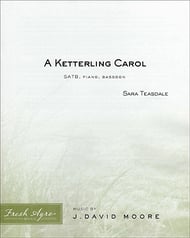 A Ketterling Carol SATB choral sheet music cover Thumbnail